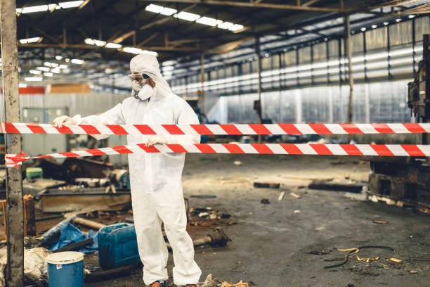 Professional Hoarding Cleanup technician working in Oak Grove, OR